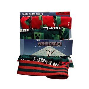 FREE ADD-ON Minecraft Youth Boxer Briefs (Pack of 2) - Brand New Size 4 X-Small